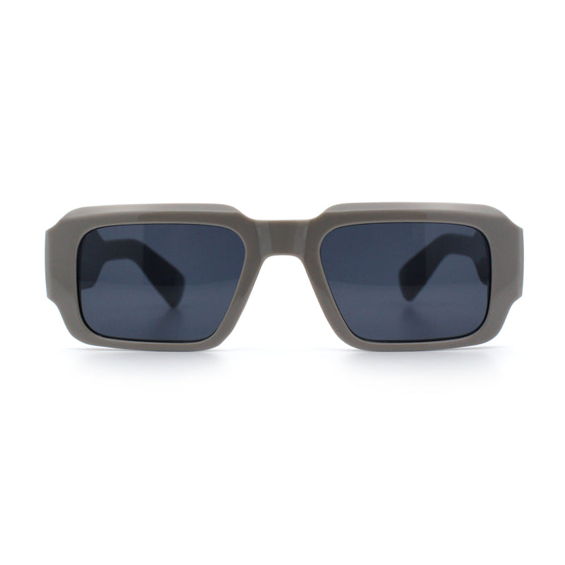 Mod Thick Plastic Minimal Plastic Retro Fashion Sunglasses