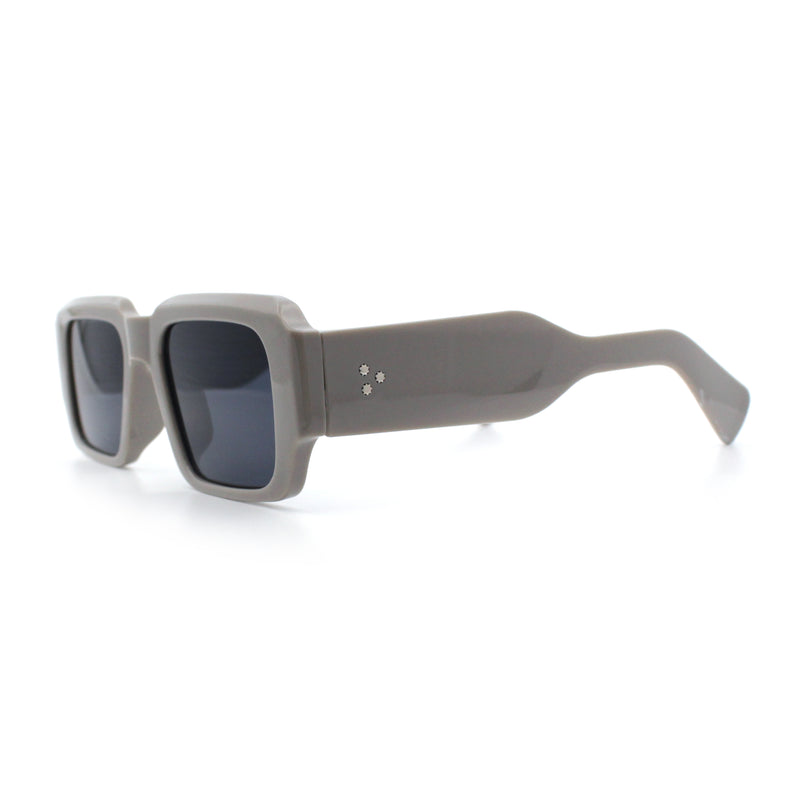 Mod Thick Plastic Minimal Plastic Retro Fashion Sunglasses
