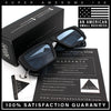 Mod Thick Plastic Minimal Plastic Retro Fashion Sunglasses