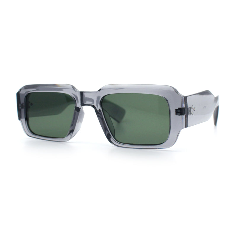 Mod Thick Plastic Minimal Plastic Retro Fashion Sunglasses