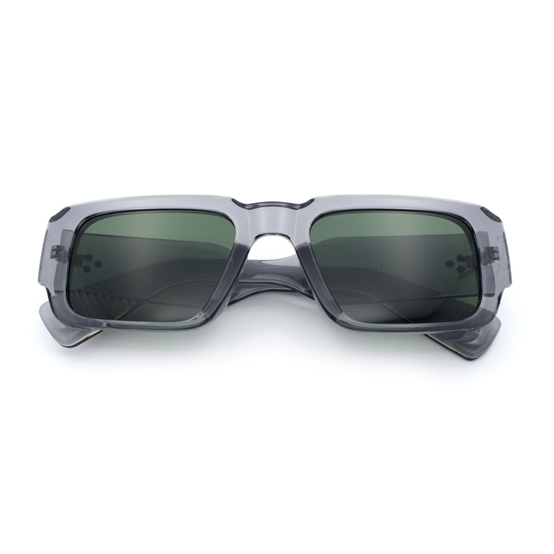 Mod Thick Plastic Minimal Plastic Retro Fashion Sunglasses