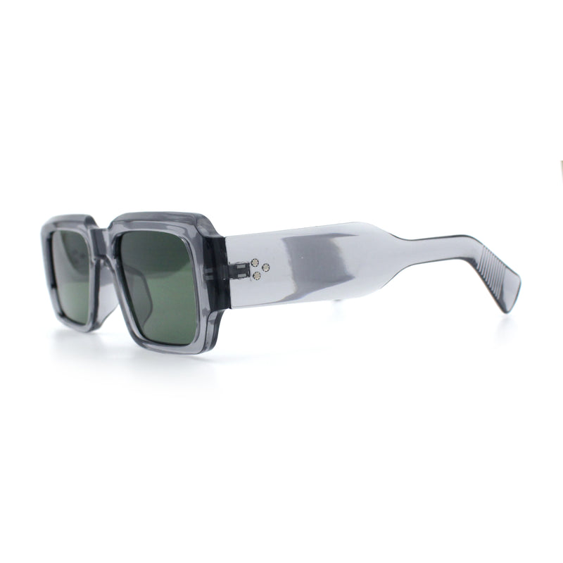 Mod Thick Plastic Minimal Plastic Retro Fashion Sunglasses