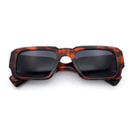 Mod Thick Plastic Minimal Plastic Retro Fashion Sunglasses