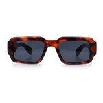 Mod Thick Plastic Minimal Plastic Retro Fashion Sunglasses