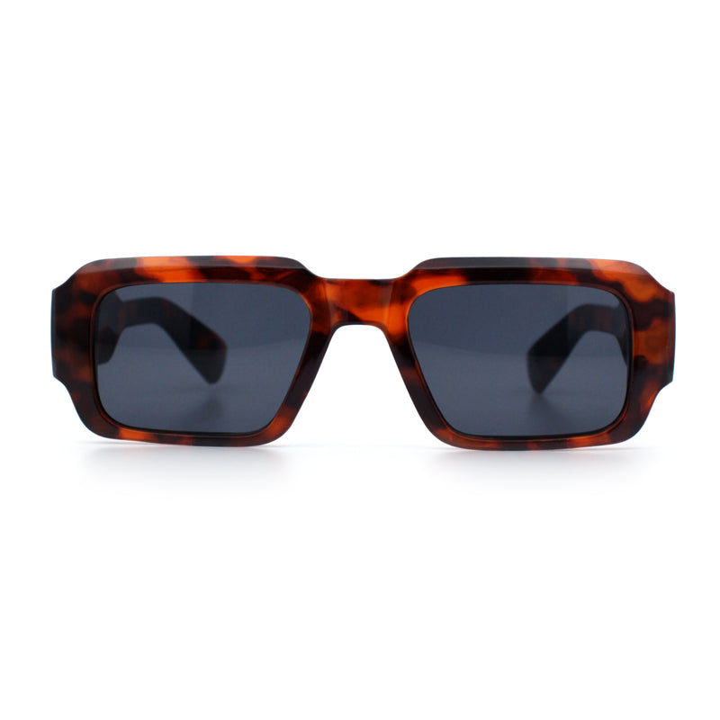 Mod Thick Plastic Minimal Plastic Retro Fashion Sunglasses