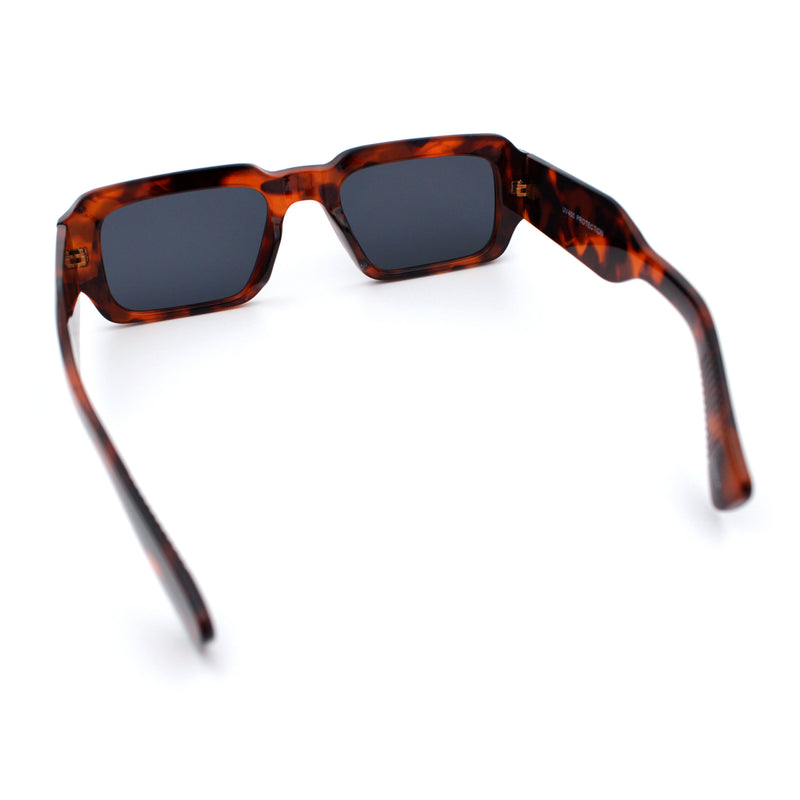 Mod Thick Plastic Minimal Plastic Retro Fashion Sunglasses