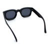 Retro Nostalgic Thick Bubble Plastic Frame Retro Horn Rim Sunglasses
