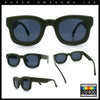 Retro Nostalgic Thick Bubble Plastic Frame Retro Horn Rim Sunglasses