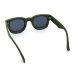 Retro Nostalgic Thick Bubble Plastic Frame Retro Horn Rim Sunglasses