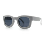 Retro Nostalgic Thick Bubble Plastic Frame Retro Horn Rim Sunglasses