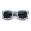 Retro Nostalgic Thick Bubble Plastic Frame Retro Horn Rim Sunglasses