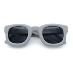 Retro Nostalgic Thick Bubble Plastic Frame Retro Horn Rim Sunglasses