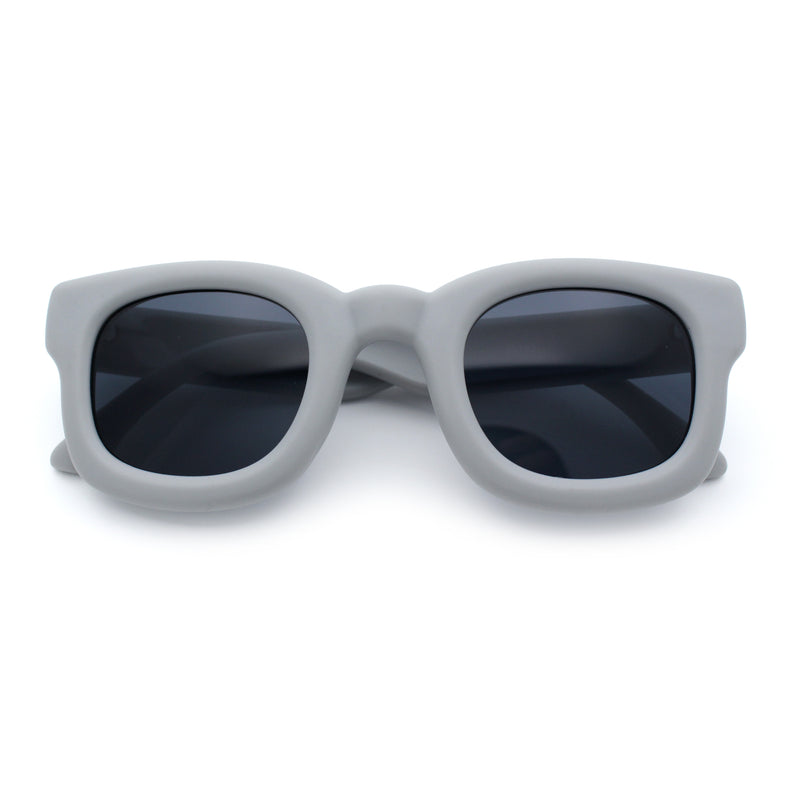 Retro Nostalgic Thick Bubble Plastic Frame Retro Horn Rim Sunglasses