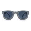 Retro Nostalgic Thick Bubble Plastic Frame Retro Horn Rim Sunglasses
