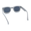 Retro Nostalgic Thick Bubble Plastic Frame Retro Horn Rim Sunglasses