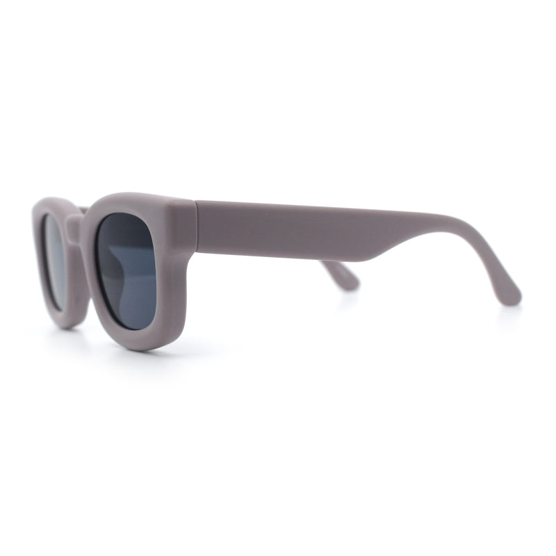 Retro Nostalgic Thick Bubble Plastic Frame Retro Horn Rim Sunglasses