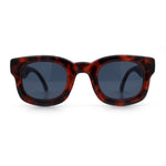Retro Nostalgic Thick Bubble Plastic Frame Retro Horn Rim Sunglasses