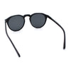 Hipster Keyhole Round Horn Rim Plastic Nostalgic Retro Sunglasses