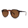 Hipster Keyhole Round Horn Rim Plastic Nostalgic Retro Sunglasses