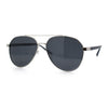 Mens Antiglare Polarized Lens Iconic Officer Metal Rim Pilots Sunglasses