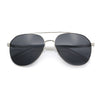 Mens Antiglare Polarized Lens Iconic Officer Metal Rim Pilots Sunglasses