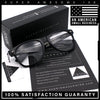 Classic Iconic Nerdy Horn Rim Plastic Rectangle Clear Lens Eyeglasses Black