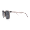 Polarized Gentlemanly Classy Rectangle Horn Rim Plastic Fashion Sunglasses