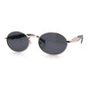 Luxury Elegant Oval Round Metal Rim Fancy Fashion Sunglasses