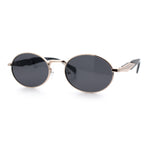 Luxury Elegant Oval Round Metal Rim Fancy Fashion Sunglasses
