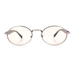 Luxury Elegant Oval Round Metal Rim Fancy Fashion Sunglasses