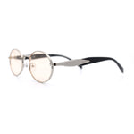 Luxury Elegant Oval Round Metal Rim Fancy Fashion Sunglasses