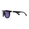 Polarized Mens Flat Top Sport Plastic Geometric Rectangle Sunglasses
