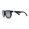 Polarized Mens Flat Top Sport Plastic Geometric Rectangle Sunglasses