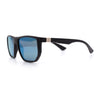 Polarized Mens Flat Top Sport Plastic Geometric Rectangle Sunglasses