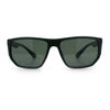 Polarized Mens Flat Top Sport Plastic Geometric Rectangle Sunglasses