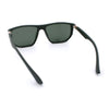 Polarized Mens Flat Top Sport Plastic Geometric Rectangle Sunglasses