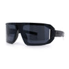 Locs USA Flag Oversized Wrap Around Gangster Plastic Biker Sunglasses