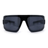 Locs USA Flag Oversized Wrap Around Gangster Plastic Biker Sunglasses