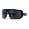 Locs USA Flag Oversized Wrap Around Gangster Plastic Biker Sunglasses
