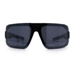 Locs USA Flag Oversized Wrap Around Gangster Plastic Biker Sunglasses