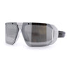 Locs USA Flag Oversized Wrap Around Gangster Plastic Biker Sunglasses