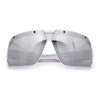 Locs USA Flag Oversized Wrap Around Gangster Plastic Biker Sunglasses