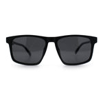Polarized Gentlemanly Hipster Mens Sport Horn Rim Plastic Sunglasses