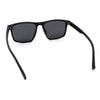 Polarized Gentlemanly Hipster Mens Sport Horn Rim Plastic Sunglasses