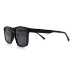 Polarized Gentlemanly Hipster Mens Sport Horn Rim Plastic Sunglasses