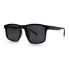 Polarized Gentlemanly Hipster Mens Sport Horn Rim Plastic Sunglasses