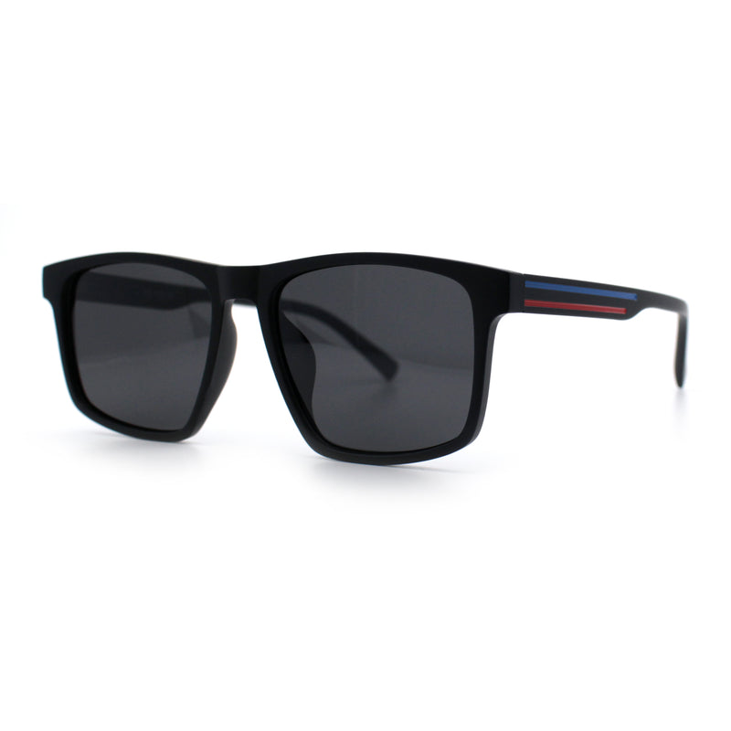 Polarized Gentlemanly Hipster Mens Sport Horn Rim Plastic Sunglasses