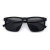 Polarized Gentlemanly Hipster Mens Sport Horn Rim Plastic Sunglasses