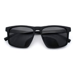 Polarized Gentlemanly Hipster Mens Sport Horn Rim Plastic Sunglasses