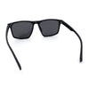 Polarized Gentlemanly Hipster Mens Sport Horn Rim Plastic Sunglasses
